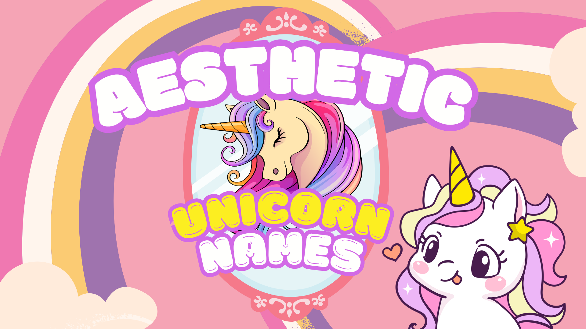 Explore aesthetic unicorn names with soft, dreamy, and visually pleasing ideas. Find cute and trendy unicorn names inspired by colors, nature, and calm vibes.